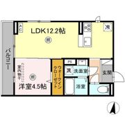 サニーサイド幸町Ⅰの間取り画像