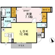 ラ・モンテ B棟の間取り画像