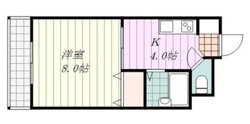 エルドラード本町の間取り画像