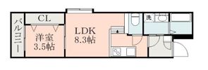 REIM易居町の間取り画像