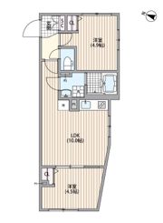 GRANPASEO中野Ⅲの間取り画像