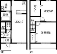 エマ ブランBの間取り画像