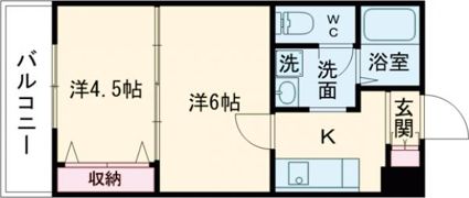 ハウズ・ラフォーレの間取り画像