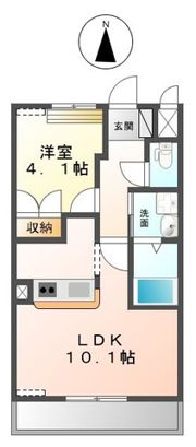 メルヴェーユの間取り画像