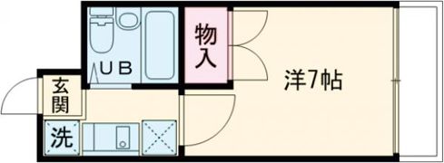 アメニティホウコクの間取り画像