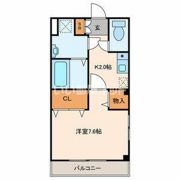 エクセドラ北参道の間取り画像