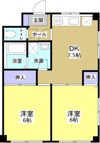 グランドールⅢの間取り画像