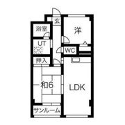 シャロン本厚木の間取り画像