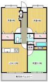 シェーンベルク安東の間取り画像