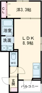 リブレメゾン西明石南町Ⅰの間取り画像