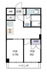 レジティ八王子の間取り画像