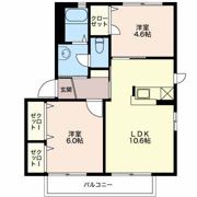 メゾンドグレース Ⅰの間取り画像