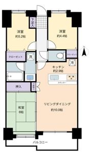 リーベスト本厚木の間取り画像