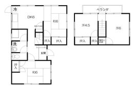 八本松House3の間取り画像