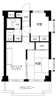 ライオンズマンション調布国領の間取り画像