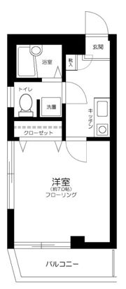 サンセール尾久の間取り画像