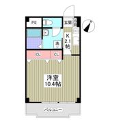 リブレス所沢緑町の間取り画像