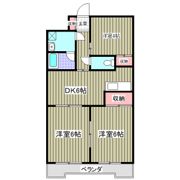 鳩ヶ谷ヒルズの間取り画像