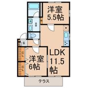 ビバリーK&Aの間取り画像