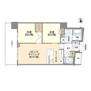 ブランズタワー大船の間取り画像