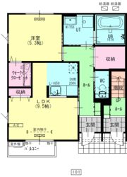 グリシーナの間取り画像