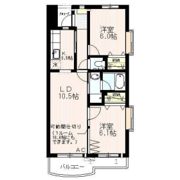 ラーク上北台の間取り画像