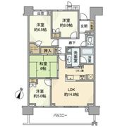 ライオンズ守谷駅前プレミアムの間取り画像