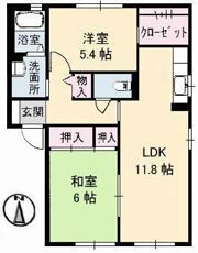 パークサイドヒルズの間取り画像