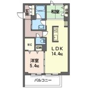エルミタージュクールの間取り画像