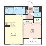 Blossom Courtの間取り画像