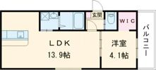 N51APARTMENT桑名の間取り画像