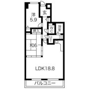 アメニティ雁道の間取り画像