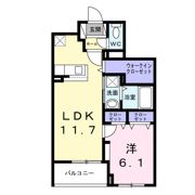 クレシエンテ ひばりの間取り画像