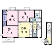サニータウン中村南 Cの間取り画像