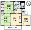 フレグランス三戸 C棟の間取り画像