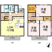 コンフォート小鶴 Ⅱの間取り画像