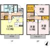 コンフォート小鶴 Ⅱの間取り画像