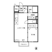 メゾンリシェスの間取り画像