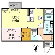 ベルテの間取り画像