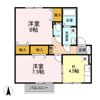 ジェルミナール Bの間取り画像