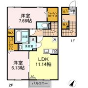 セジュールウィットの間取り画像