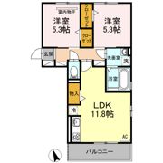 Loco☆MocoⅢの間取り画像