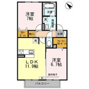 カーサ グランデの間取り画像