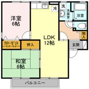 SUNロイヤル C棟の間取り画像
