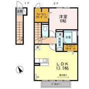 Dー国分中央の間取り画像
