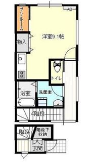 アバンティ旭ヶ丘Aの間取り画像