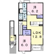 グリーンティアラⅠの間取り画像