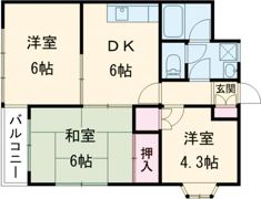 セレーノ東町Ⅱの間取り画像