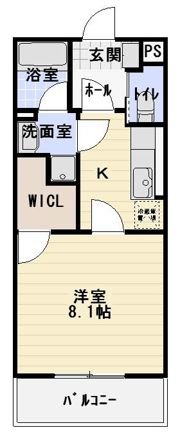 メテオールの間取り画像