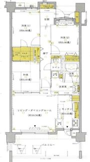レーベンハイム鎌倉マナーハウスの間取り画像